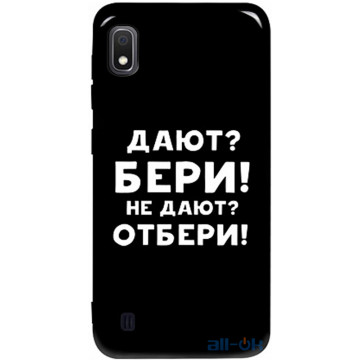 Чохол-накладка TOTO Pure TPU 2mm Print Case Samsung Galaxy A10 #23 Beri Black