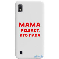 Чохол-накладка TOTO Pure TPU 2mm Print Case Samsung Galaxy A10 #24 Mama Reshaet White