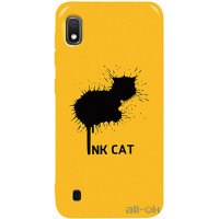 Чохол-накладка TOTO Pure TPU 2mm Print Case Samsung Galaxy A10 #48 Inkcat Yellow