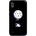 Чохол-накладка TOTO Pure TPU 2mm Print Case Samsung Galaxy A10 #47 Space Moon Black — інтернет магазин All-Ok. фото 1