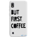 Чохол-накладка TOTO Pure TPU 2mm Print Case Samsung Galaxy A10 #41 First Coffee White — інтернет магазин All-Ok. фото 1