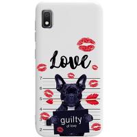 Чохол-накладка TOTO Pure TPU 2mm Print Case Samsung Galaxy A10 #39 Dog Kiss White