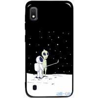 Чохол-накладка TOTO Pure TPU 2mm Print Case Samsung Galaxy A10 #40 Ufo Moon Black