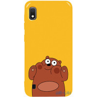 Чохол-накладка TOTO Pure TPU 2mm Print Case Samsung Galaxy A10 #56 Bear Ups Yellow