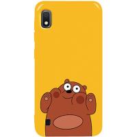Чохол-накладка TOTO Pure TPU 2mm Print Case Samsung Galaxy A10 #56 Bear Ups Yellow