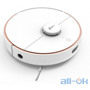 Робот-пилосос з вологим прибиранням 360 Robot Vacuum Cleaner S7 White