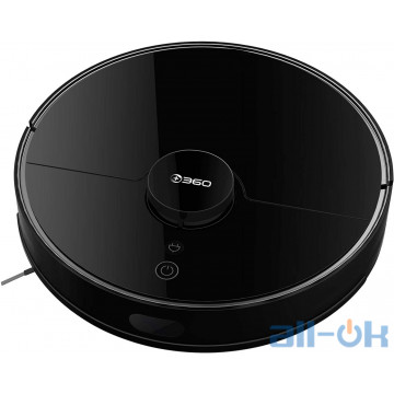 Робот-пилосос з вологим прибиранням 360 Robot Vacuum Cleaner S7 Pro Black