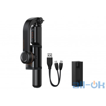 Универсальный монопод Baseus Lovely Uniaxial Bluetooth Folding Stand Selfie Stabilizer Black