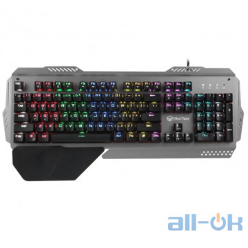 Клавіатура ігрова дротова MEETION Gaming RGB Backlit MK-20 Black / Grey