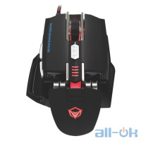 Миша Meetion Backlit Gaming Mechanical Mouse RGB MT-M975 black