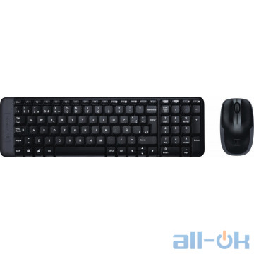 Комплект (клавіатура + миша) Logitech MK220 Wireless Combo (920-003169) UA UCRF