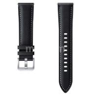 Ремінець для Samsung Galaxy Watch 3 R840 Stitch Leather Band ET-SLR84LBEGRU Black