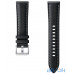 Ремінець для Samsung Galaxy Watch 3 R850 Stitch Leather Band ET-SLR85SBEGRU Black — інтернет магазин All-Ok. фото 1