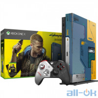 Стаціонарна ігрова приставка Microsoft Xbox One X 1TB Cyberpunk 2077 Limited Edition