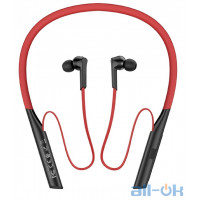 Навушники з мікрофоном HOCO Mirth Sports ES33 Red