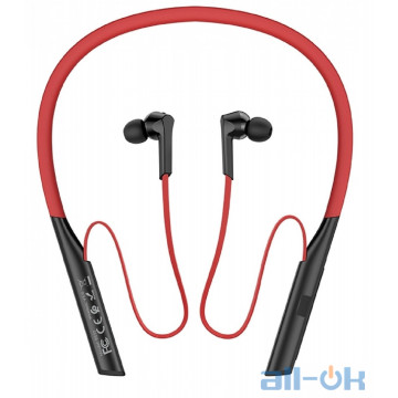 Навушники з мікрофоном HOCO Mirth Sports ES33 Red