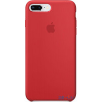 Чохол-накладка Apple Silicone Case iPhone 8 Plus/7 Plus PRODUCT RED (MQH12ZM/A)