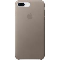 Чохол-накладка Apple Leather Case iPhone 8 Plus / 7 Plus Taupe (MQHJ2)