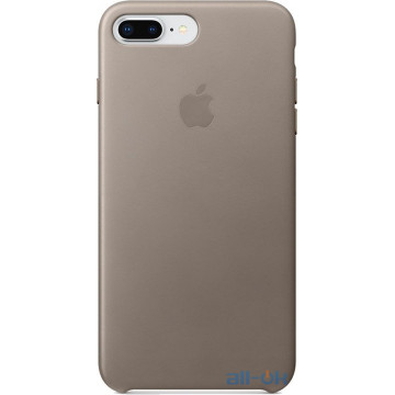 Чохол-накладка Apple Leather Case iPhone 8 Plus / 7 Plus Taupe (MQHJ2)