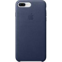 Чохол-накладка Apple Leather Case iPhone 8 Plus / 7 Plus Midnight Blue (MQHL2)