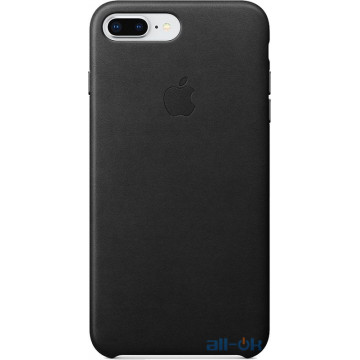 Чохол-накладка Apple Leather Case iPhone 8 Plus / 7 Plus Black (MQHM2)