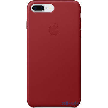 Чохол-накладка Apple Leather Case iPhone 8 Plus / 7 Plus PRODUCT RED (MQHN2)