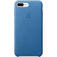 Чохол-накладка Apple iPhone 7 Plus Leather Case - Sea Blue (MMYH2)