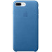 Чохол-накладка Apple iPhone 7 Plus Leather Case - Sea Blue (MMYH2) — інтернет магазин All-Ok. фото 1