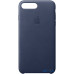 Чохол-накладка Apple iPhone 7 Plus Leather Case Midnight Blue (MMYG2) — інтернет магазин All-Ok. фото 1