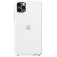 Чохол-накладка Apple iPhone 11 Pro Max Silicone Case - White (MWYX2)