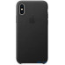 Чохол-накладка Apple iPhone XS Leather Case - Black (MRWM2) — інтернет магазин All-Ok. фото 1