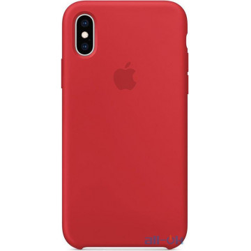 Чохол-накладка Apple iPhone XS Max Silicone Case - PRODUCT RED (MRWH2)