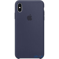 Чохол-накладка Apple iPhone XS Silicone Case - Midnight Blue (MRW92)