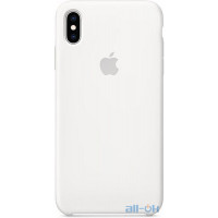 Чохол-накладка Apple iPhone XS Silicone Case - White (MRW82)