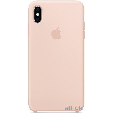 Чохол-накладка Apple iPhone XS Silicone Case - Pink Sand (MTF82)