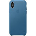 Чохол-накладка Apple iPhone XS Max Leather Case - Cape Cod Blue (MTEW2) — інтернет магазин All-Ok. фото 1