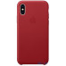 Чохол-накладка Apple iPhone XS Max Leather Case - PRODUCT RED (MRWQ2) — інтернет магазин All-Ok. фото 1
