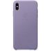Чохол-накладка Apple iPhone XS Max Leather Case - Lilac (MVH02) — інтернет магазин All-Ok. фото 1