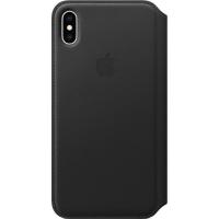 Чохол-книжка Apple iPhone XS Max Leather Folio - Black (MRX22)