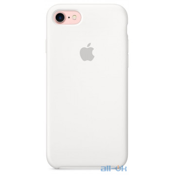 Чохол-накладка Apple Silicone Case iPhone 8/7 White (MQGL2)