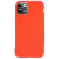 Чохол-накладка TOTO TPU Carbon Fiber 2,0mm Case Apple iPhone 11 Pro Max Red