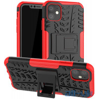 Чохол-накладка TOTO Dazzle Kickstand 2 in 1 Case Apple iPhone 11 Red