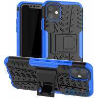 Чохол-накладка TOTO Dazzle Kickstand 2 in 1 Case Apple iPhone 11 Blue