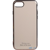 Чохол-накладка TOTO Electroplate TPU 2mm Case Apple iPhone 7/8/SE 2020 Gold