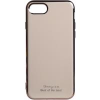 Чохол-накладка TOTO Electroplate TPU 2mm Case Apple iPhone 7/8/SE 2020 Gold