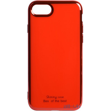 Чохол-накладка TOTO Electroplate TPU 2mm Case Apple iPhone 7/8/SE 2020 Red