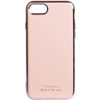 Чохол-накладка TOTO Electroplate TPU 2mm Case Apple iPhone 7/8/SE 2020 Rose Red