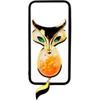 Чохол-накладка TOTO TPU Case Decorative Stones IPhone X A Fox Black