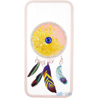 Чохол-накладка TOTO TPU Case Decorative Stones IPhone X Dreamcatcher French Rose