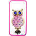 Чохол-накладка TOTO TPU Case Decorative Stones IPhone X Owl Pink — інтернет магазин All-Ok. фото 1